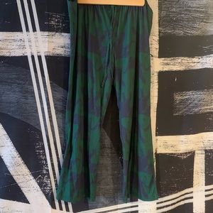 Pajama Pants, 2 for 1, Elephant and Floral Print, Breakfast for Dinner Brand